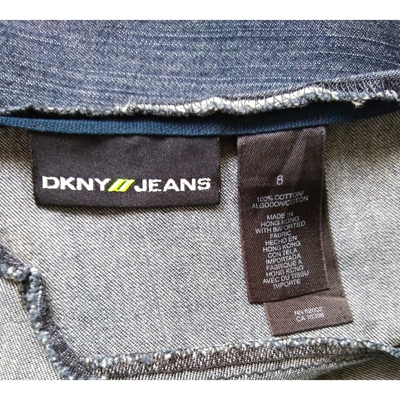 DKNY • chambray skirt - Picture 2 of 4